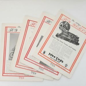 Vintage Magazines- Antique Toy World Publications Jan-Apr 1973
